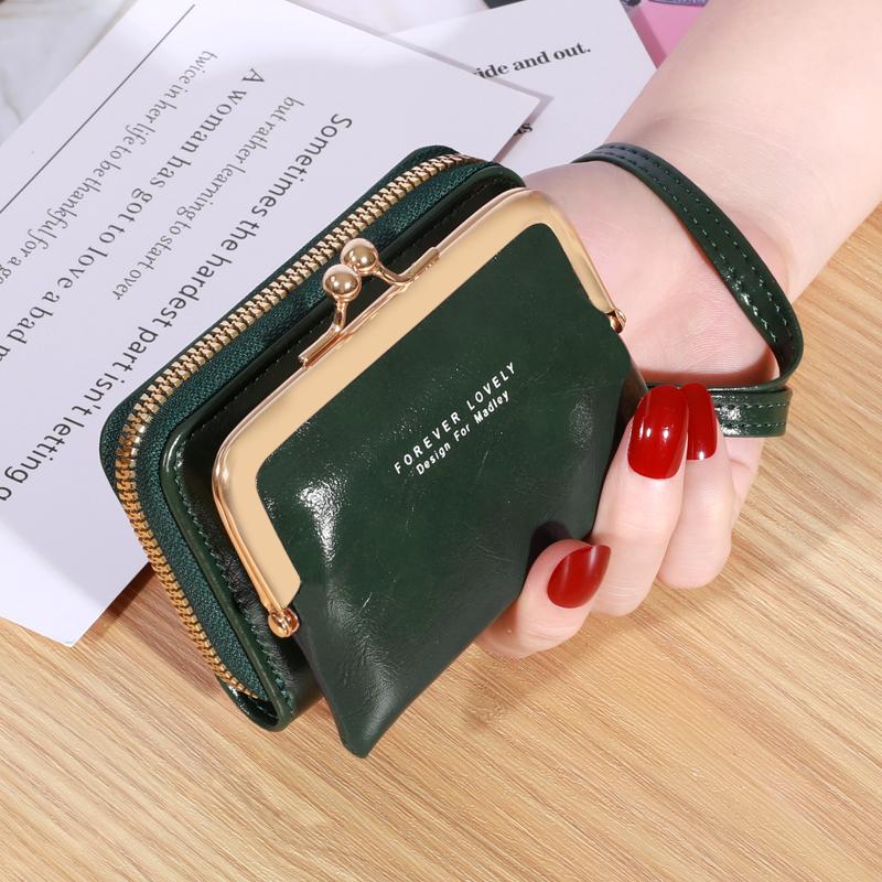 Trendy Design Women's Wallet Small Shoulder Strap Card Holder Mini Bag