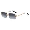 JYL TS Men's Retro Rimless Leopard - Outdoor Driving Sun-Protective Shades WF-5G228