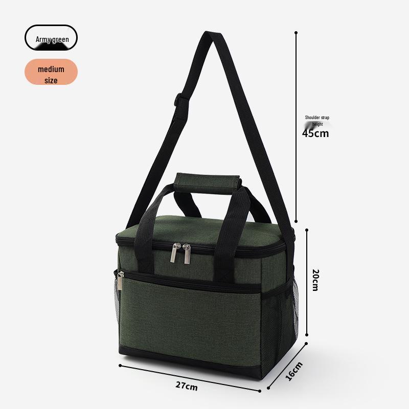 Waterproof Large Picnic Bag with PEVA Insulation and Shoulder Strap
