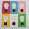 Energy Saving Folding LED Card Light Pocket Card Lamp Battery Powered Easy To Carry Mini Portable Night Lamp