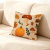 Autumn Leaves Pumpkin Pillow Case For Sofa Decor Car Office Room Printing Cushion Cover Decorations and Protector