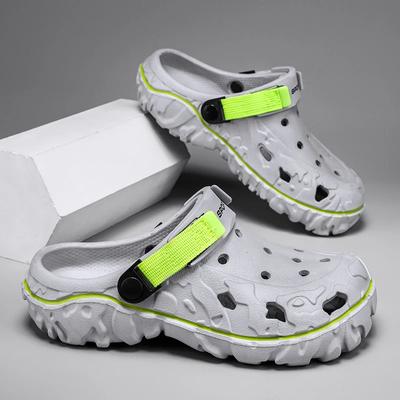 40-47 Summer Men Sandals Hot Sell Outdoor Garden Clogs Hole Shoes Male Casual Shoes Water Shoes Comfort Home Soft Slippers