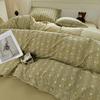 Green Floral Bedding Set Vintage Duvet Cover Set With Pillowcases Single Twin Double Sheet Bed Home Decor Bed Linen Set For Home