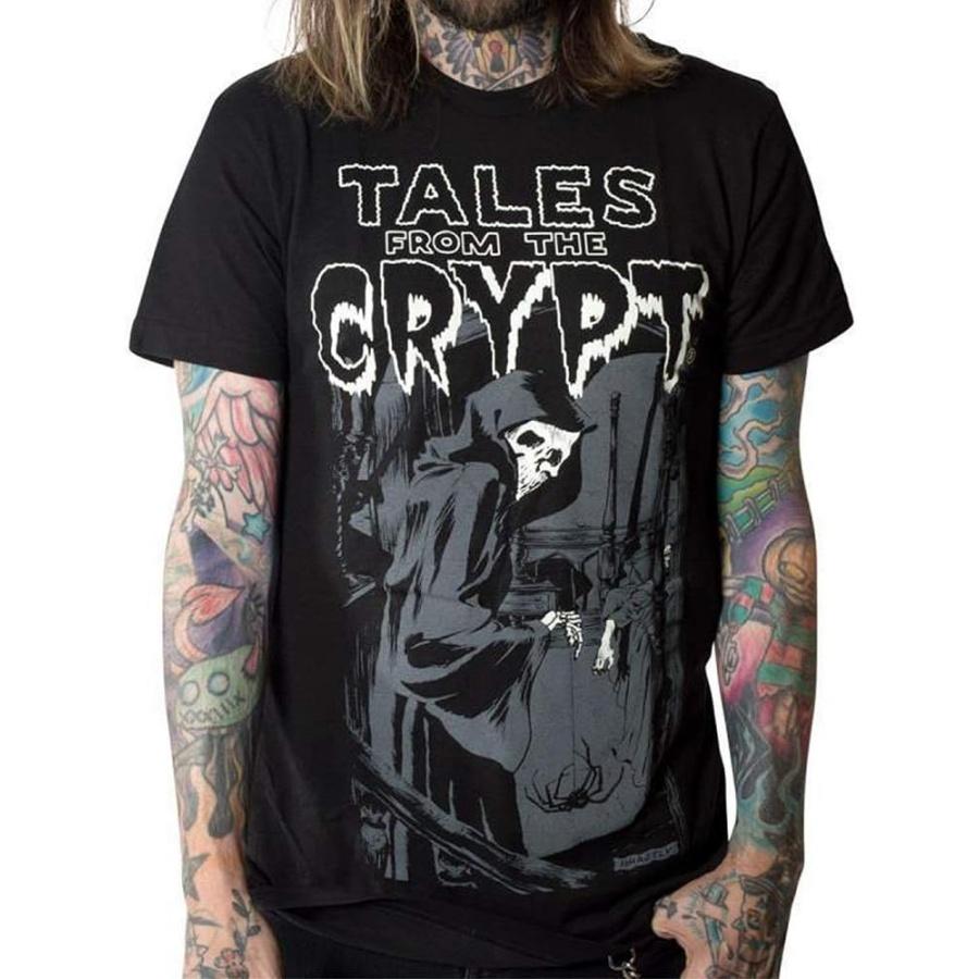 kreepsville 666 Футболка Tales from The Crypt Жнец XL Черная XXXXXL чёрный