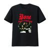 Bone Thugs N Harmony Rap T-Shirt Großes Gesicht Kopf Vintage Stil Hip Hop vintage Gewaschen Unisex Leicht Lässig Streetwear Mode