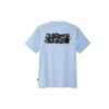 UNIQLO Pokémon Print Straight Cut T-Shirt Unisex tops Light-Blue 428126-61