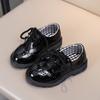 New Children's Leather Shoes, Student Performance Shoes, Lace-up Fashion Girls' Patent Leather Single Shoes, Children's Shoes, Boys' Leather Shoes