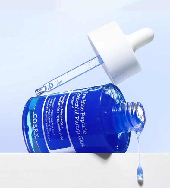 COSRX Siero The Blue Peptide Bakuchiol Plump Glow 50ml – Cura Idratante & Rassodante