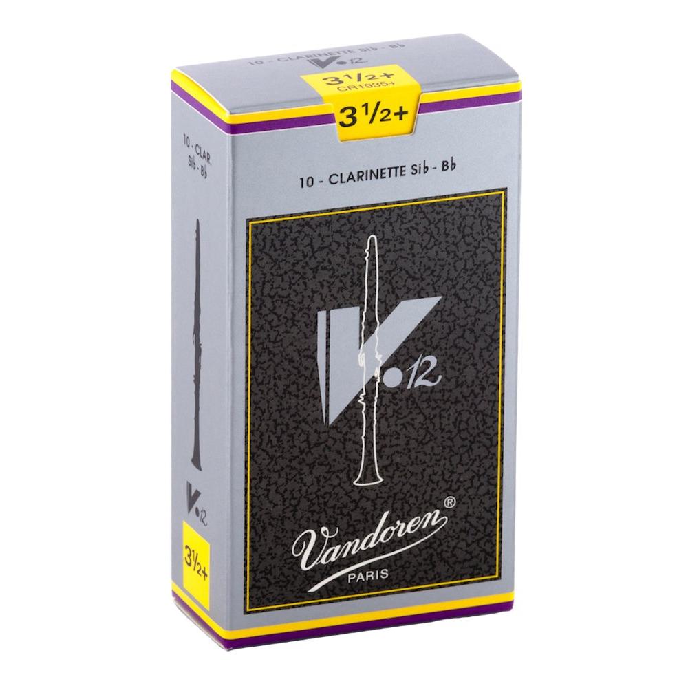 Buy Vandoren B Reed V.12 Hardness 31 / 2 + 10 Pieces at