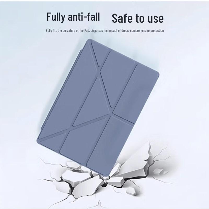 Drop-Proof Silicone Case for iPad 5th Gen (2017) with 3+Y Support, Compatible with A1822