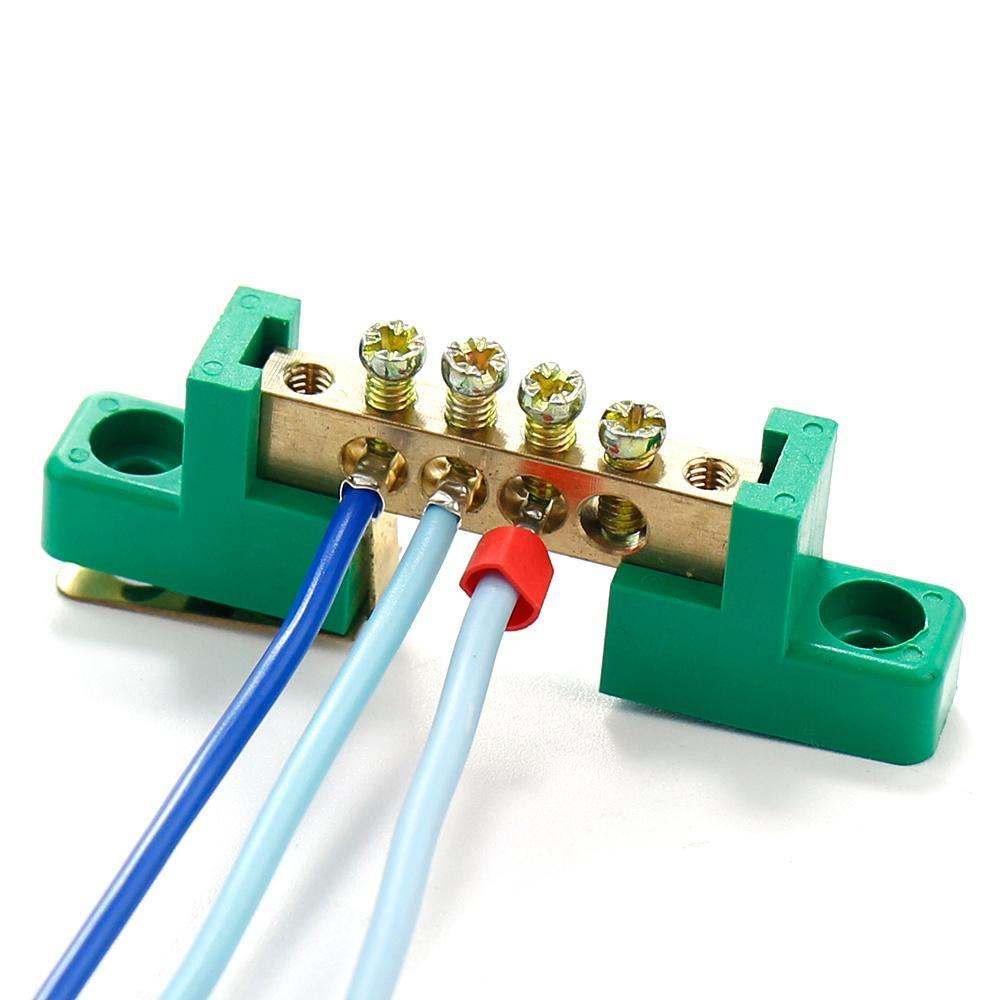 Copper Screw Terminal Block Distribution Box Connection Copper Terminal Blocks Wiring Terminal Practical Electrical Supplies