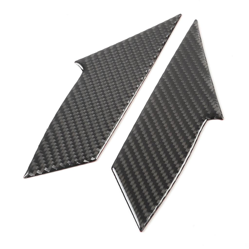 Hcilloend Carbon Fiber Door Trim Panels for New Mazda Roadster RF ND Series Easy Decorative Interior Custom Set of 2 Fiber (2016-2024), Installation,