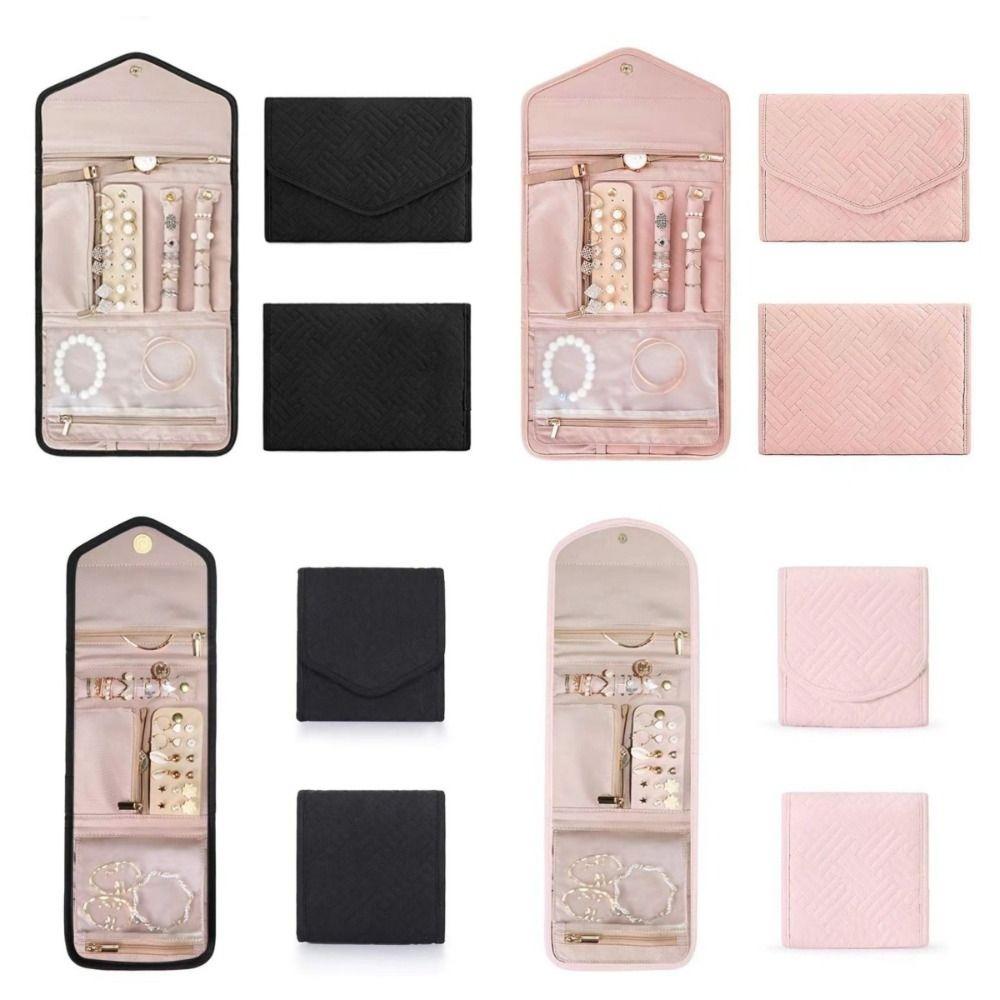 Packing Bag Jewelry Case Organizer Foldable Journey Storage Bags  Girlfriend Gift