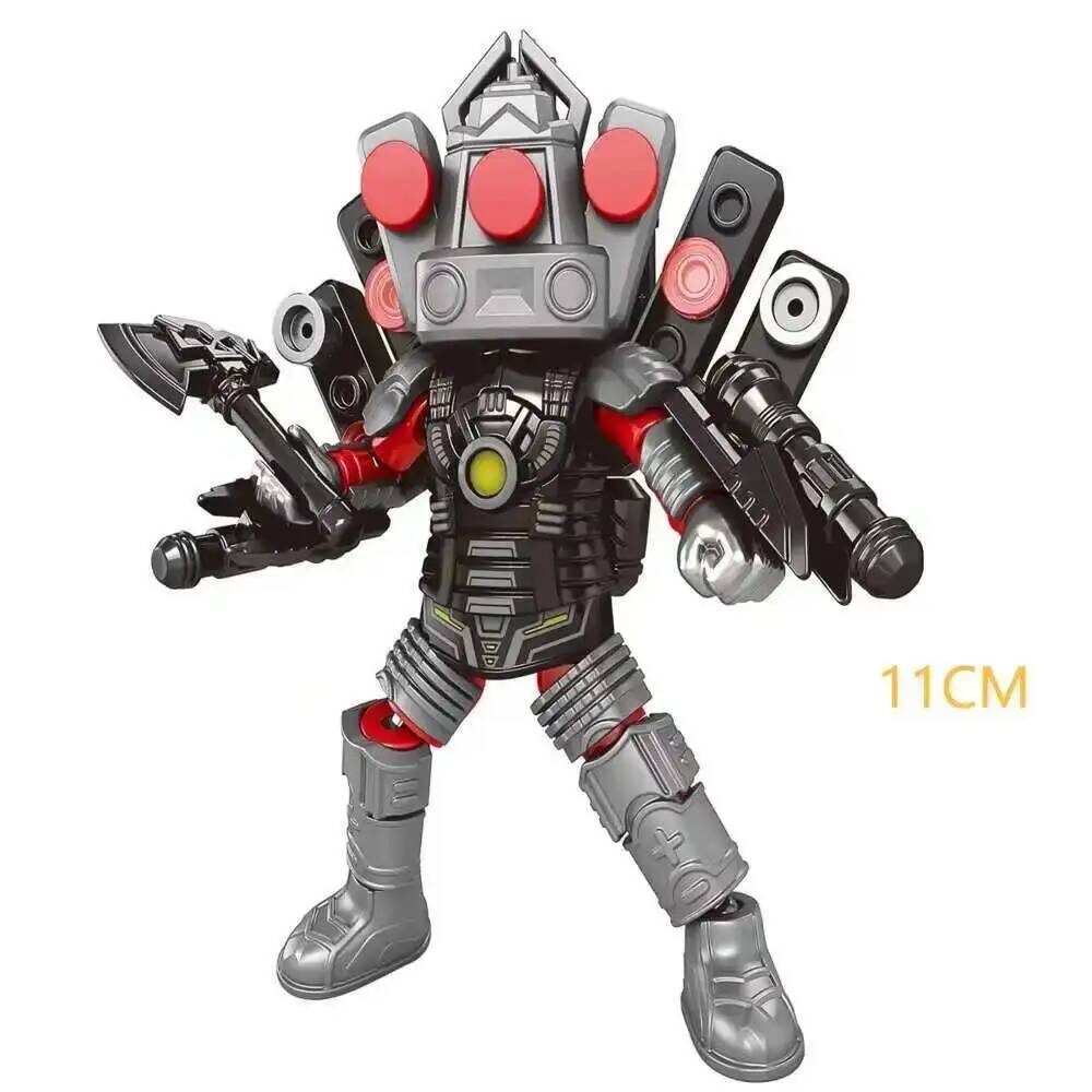 Skibidi Toilet Titans Tv Man Cameraman Drill Man Upgrade Drillman Speakerman Building Blocks Figure Toy Skibidi Toilet Brick
