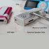 Lossless Sound Portable Mini MP3 Player with LCD Screen Card Slot USB MP3 Music Players Metal Clip Slim Student Walkman