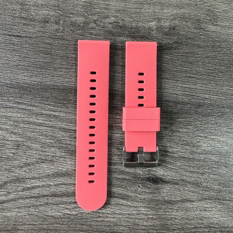 1 Stück 22 mm Ersatz-Silikonarmband Universalarmband Zubehör Hohe Qualität oder Samsung Active Smartwatch-Armband Huawei Watch