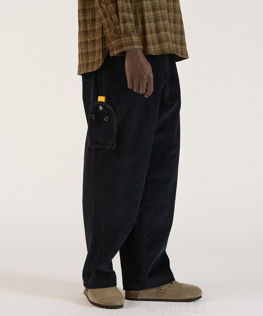 Pilpeu Corduroy Washed Engineer Pants 34(Navy)