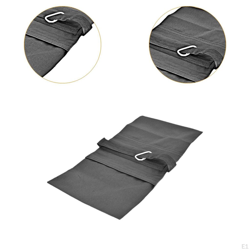 Pytel s pískem na fotografování, zátěžový vak s hákem, vysoce výkonný, praktický, prázdný písek pro držáky