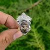 Natural Turritella Agate New Solitaire Handmade Ring Jewelry 925 Sterling Silver