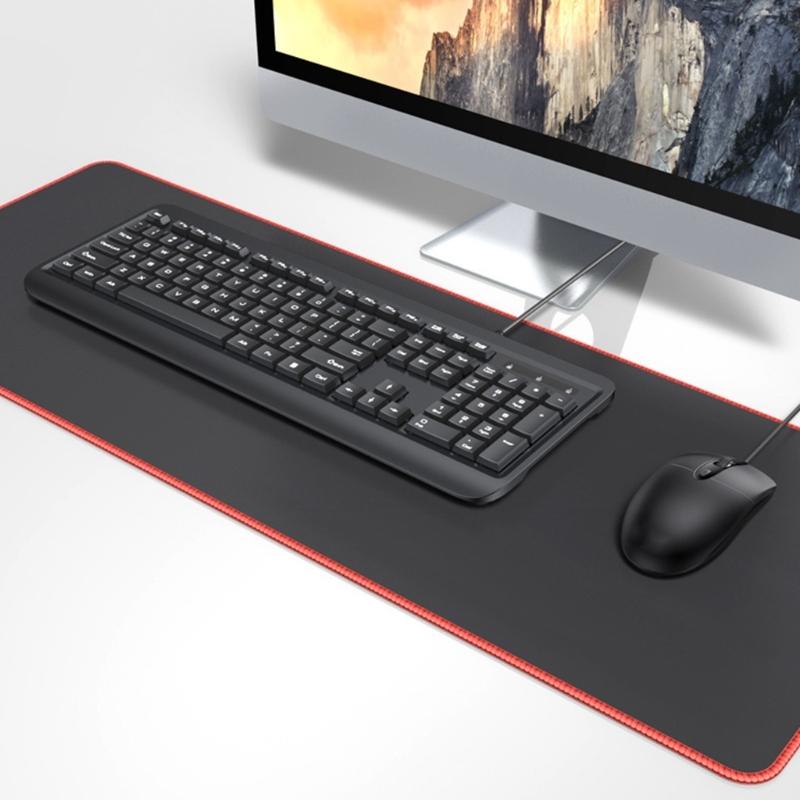 Durability Mousepad Easy To Clean Rubber Base Mouse Pad With Comfortable Smooth Surfaces For All Users Long Last