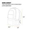 Carhartt Gear B0000545 Isolierter Kühlrucksack Einheitsgröße für die meisten Personen Carhartt Braun 24 Dosen Zwei Fächer - -
