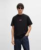 HUGO Graffiti Logo Short Sleeve T-Shirt Relaxed Fit 50509966_001
