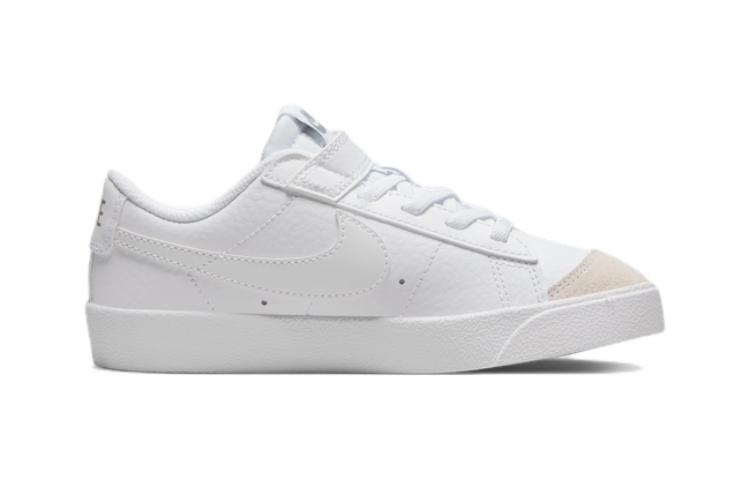 Nike Blazer Low '77 Low Top Skateboard Shoes White Children Aged 3 7 Years Old DA4075-110