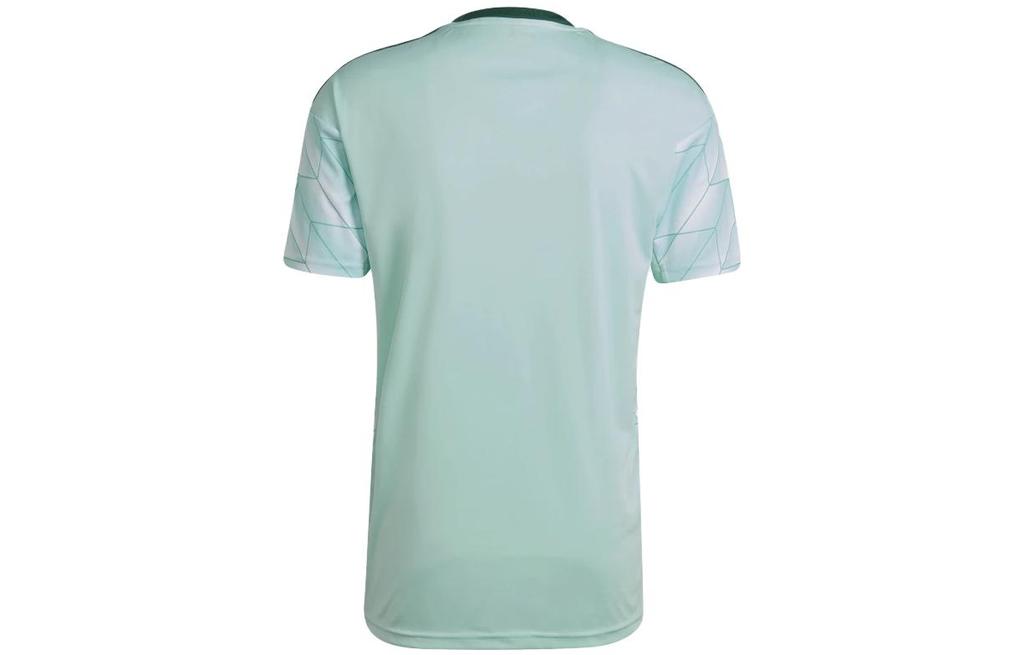 Men's Adidas T Shirts Men's Green Crew Neck Moderate Other