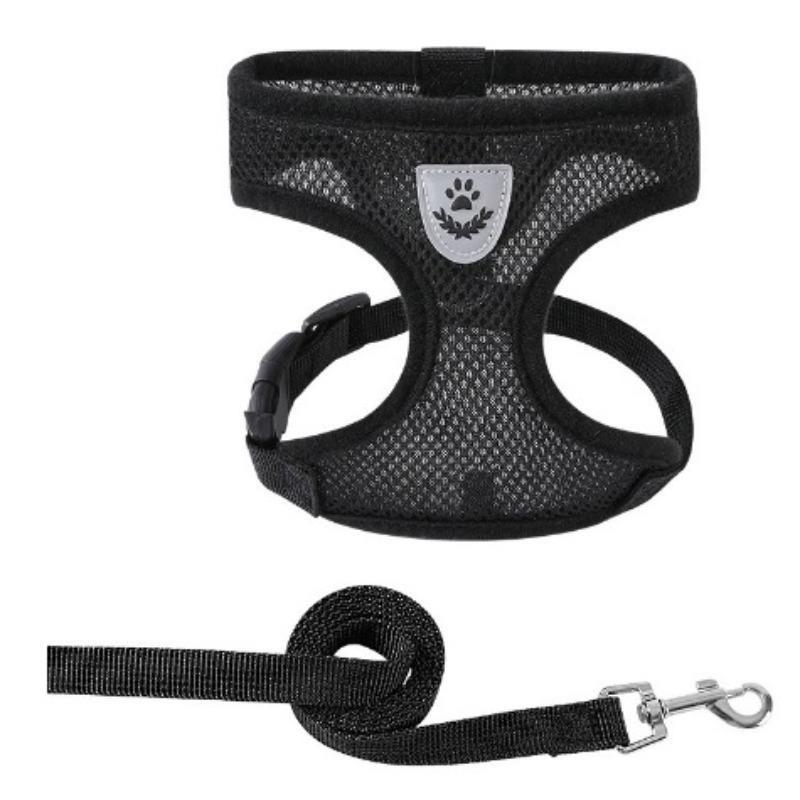 Pet Leash, Vest Style, Dog and Cat Chest and Back Straps, Small Dog Reflective Leash and Dog Chain Supplies