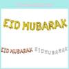 Stunning Eid Mubarak Foil Balloon Banner Party Decor For Muslim Ramadan Celebrations