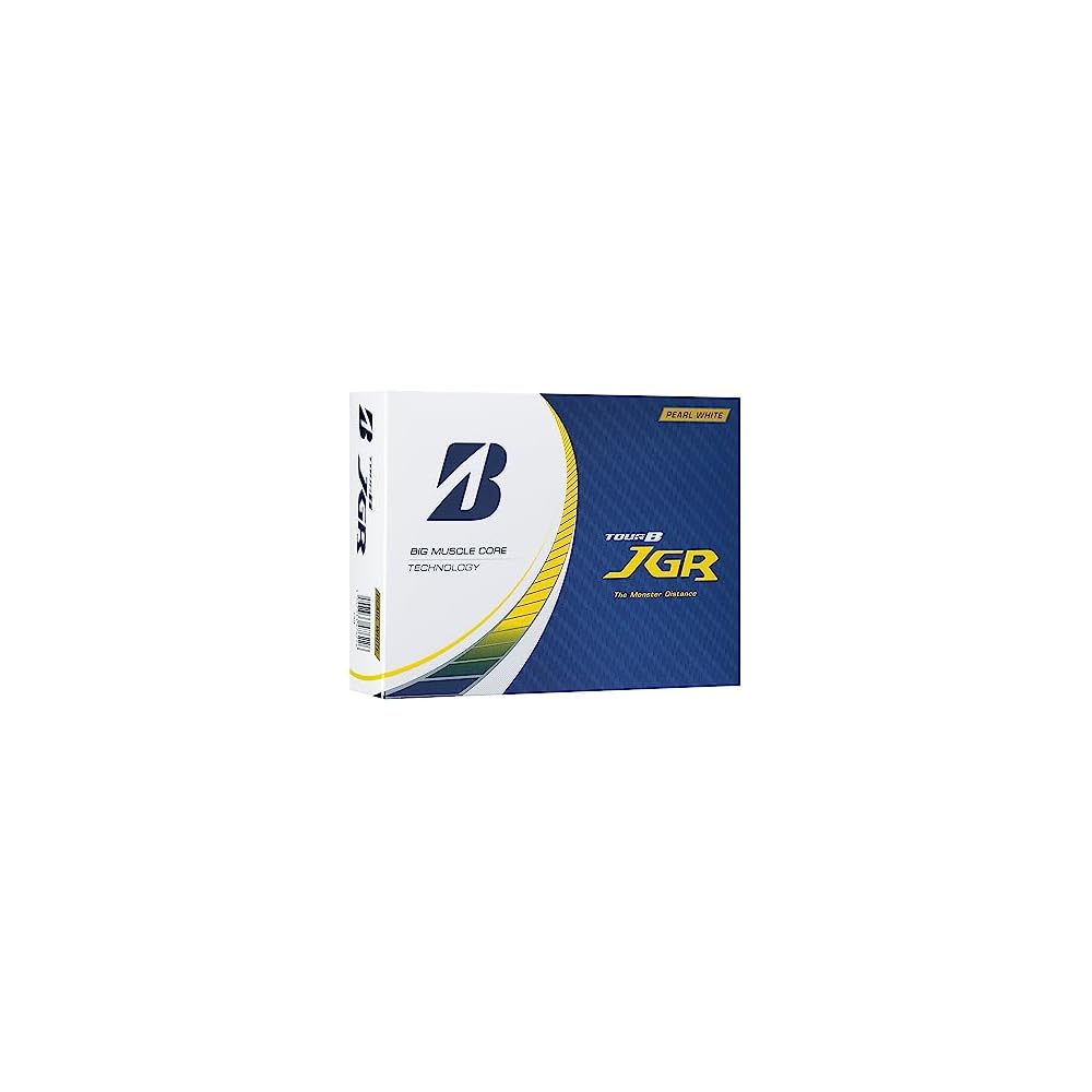 

Bridgestone TOUR B JGR Golf Balls 12 Pack Pearl White 2023 Model