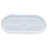 Raised Rim Silicone Tray Mold Oval Shape Epoxy Resin Mold DIY Silicone Mold  Jewelry Display Making