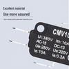 Miniature CMV104D Micro Switch with Short Lever and Roller, Self-Resetting, 1 NO/1 NC.