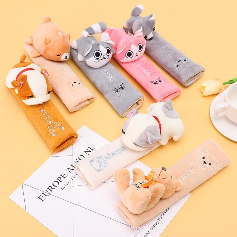 1pcs Car Safety Belt Cover Pads Universal Auto PU Leather Shoulder Cushion Protector Vehicle Seat Strap for Women and Children