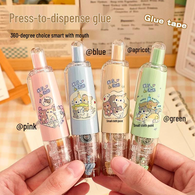 

Exclusive 0.53: High Viscosity Double-Sided Transparent Craft Dot Glue Pen for Kids