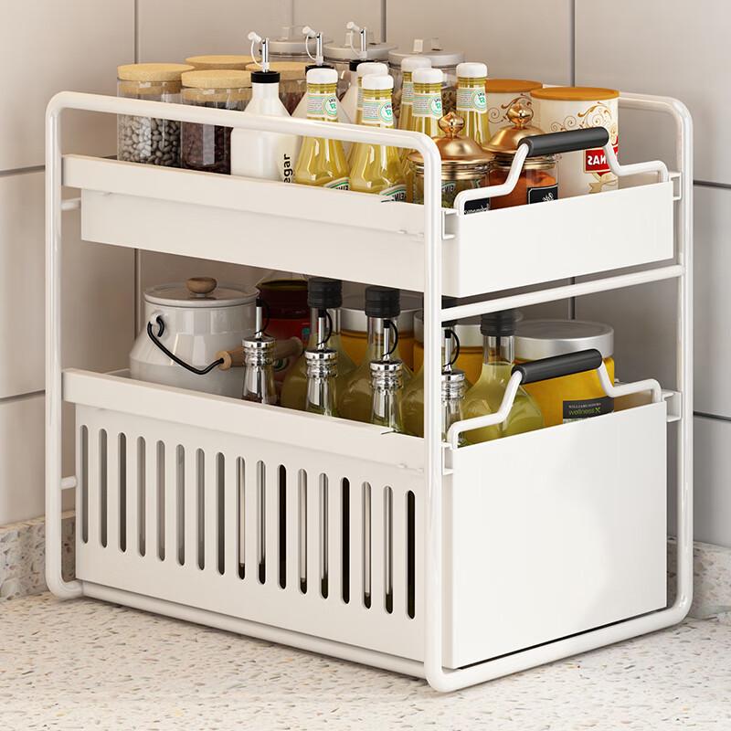 Under-Sink Pull-Out Kitchen Storage Organizer