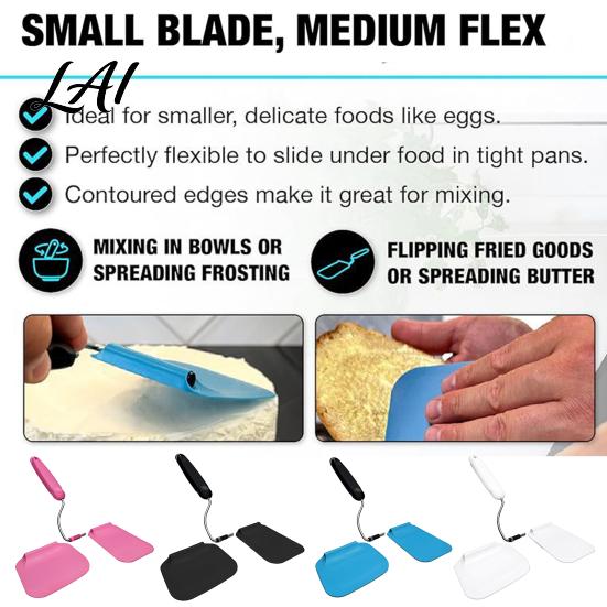 Camping Cooking Spatula Adjustable Angle Spatula 7 Position Silicone Turner for Grill Air Wide Blade Fryer Flexible Narrow And Kitchen Flipping