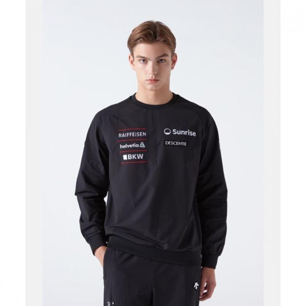 

Descente Swiss Ski Brushed Stretch Woven Sweatshirt Black BLK0BLACK/100
