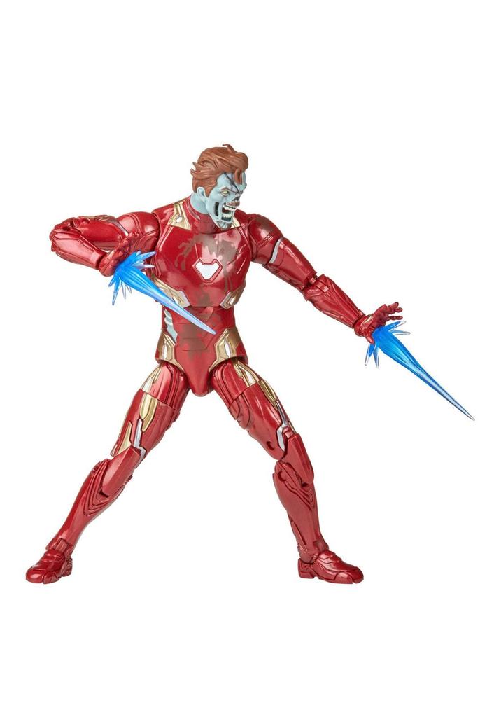 Hasbro Marvel Legends Series MCU Disney Plus What If...? Zombie Iron Man Action Figure, 6-inch (15 cm) Size, with 3 Accessories, F3700, Authentic