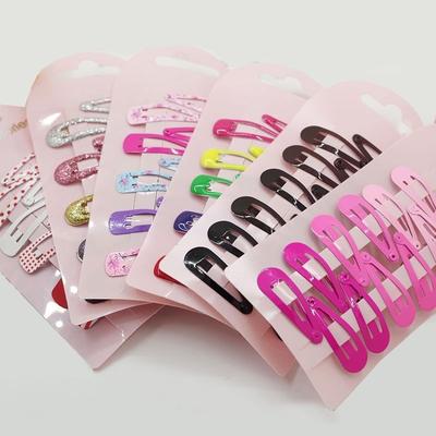 10 Pcs/set Girls Hair Pins Clips Kids Baby Barrettes Snap Hair Accessories Headwear Toddler Jewelry