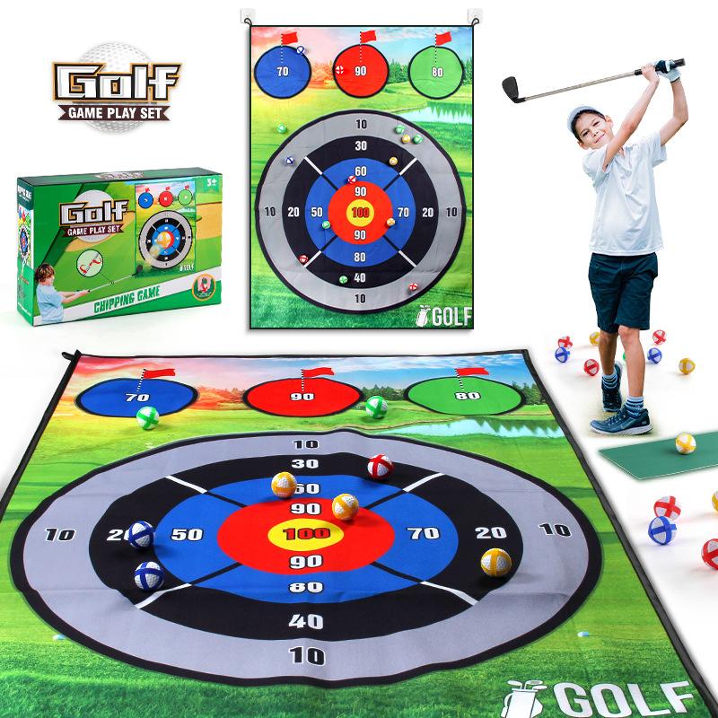 Golf Game Blanket Set 1 * 1.5M Golf Target Club Hitting Pad Outdoor Leisure Sports Toy