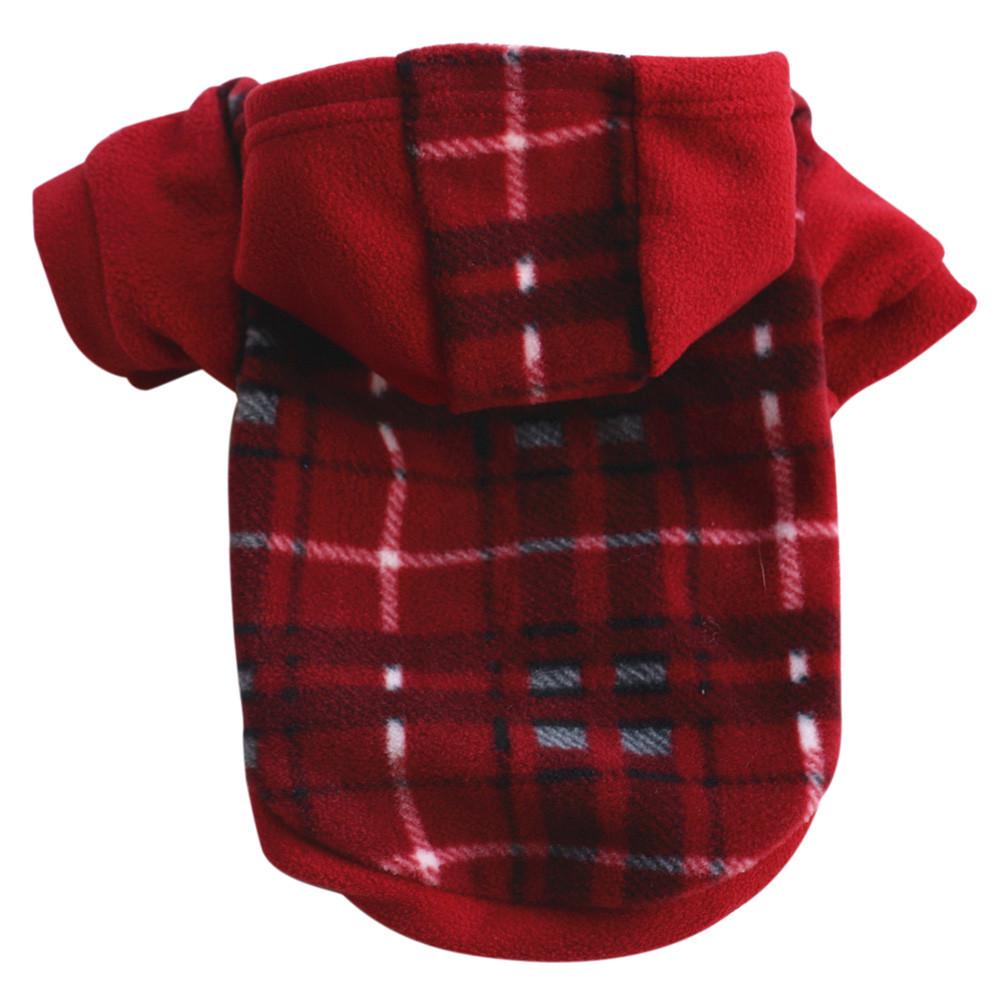 Bevissthet Hunde Kjæledyr Klær Hettegenser Varm Fleece Valpefrakk Klær (svart, størrelse: XS-XL)