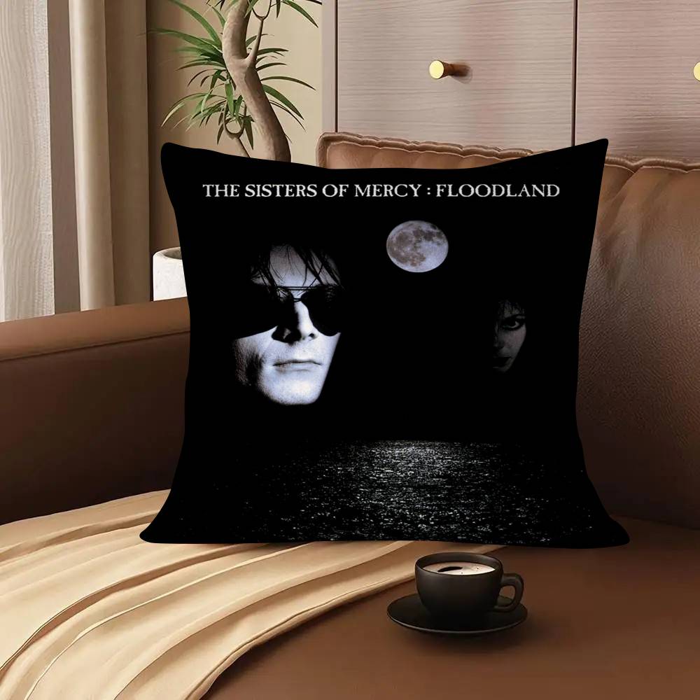 1Pc The Sisters Of Mercy Pillow Case Fashion Square Pillowcase Bedroom Sofa Room Ins Decoration Leisure