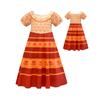 Lebhaftes Encanto Prinzessinnenkleid für Mädchen Perfekt für Partys und Cosplay