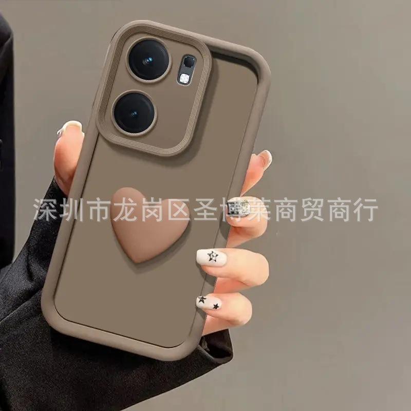 Three-dimensional love applies to Samsung S25Ultra creative S23ultra emery S24 protective case note20