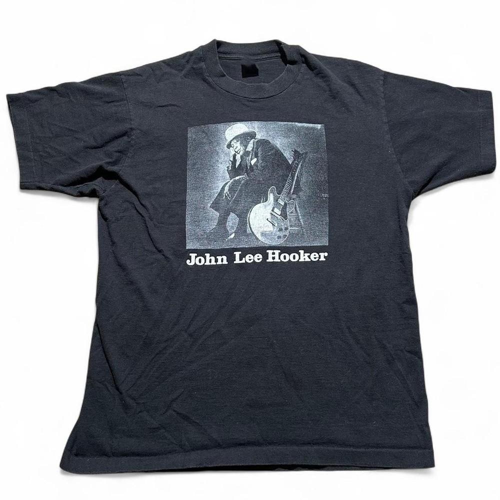 Poster John Lee Hooker Black Cotton All Size Unisex Shirt SG946 Unisex T-Shirt L