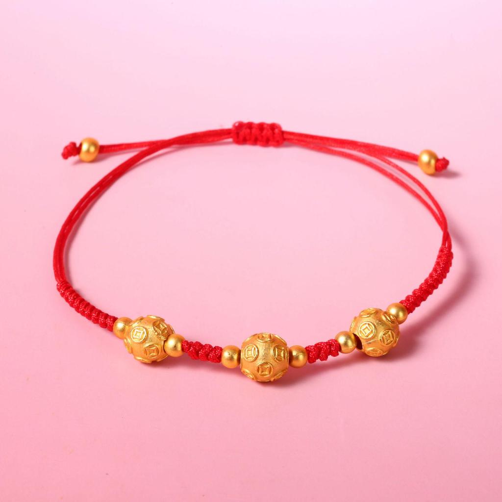 2026 Year of the Horse Bracelet: Handmade Red Rope Woven Jewelry - New Year Gift