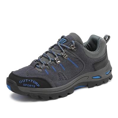 Herren- und Damen-Freizeitsneaker Outdoor Flach Rutschfest Wanderschuhe Paar Tour Wandern Übergröße Walking