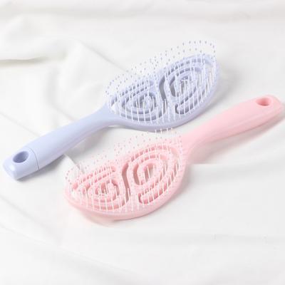 Hřeben na vlasy Masáž pokožky hlavy Kartáč na vlasy Mokré Kudrnaté Rozčesávací hřeben Rozčesávací kartáč na vlasy Ženy Salon Kadeřnické Stylingové nástroje