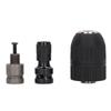 Keyless Design Self Tighten Drill Chuck 1/2in 20UNF Thread Drill Chuck Adapter  for Impact Wrench
